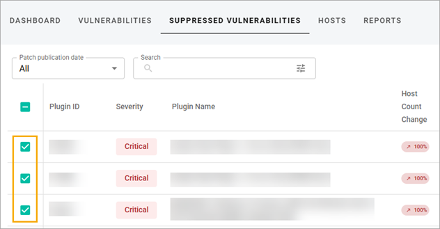 Download selected accepted vulnerabilities